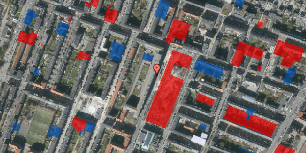 Jordforureningskort på Aksel Møllers Have 10, st. th, 2000 Frederiksberg