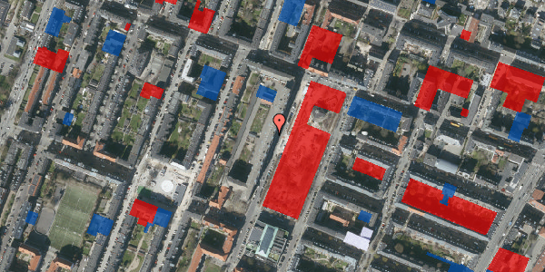 Jordforureningskort på Aksel Møllers Have 12, 3. tv, 2000 Frederiksberg