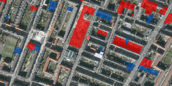 Jordforureningskort på Aksel Møllers Have 13, 4. tv, 2000 Frederiksberg