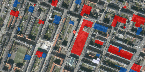 Jordforureningskort på Aksel Møllers Have 14, st. th, 2000 Frederiksberg