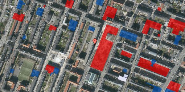 Jordforureningskort på Aksel Møllers Have 14, 5. tv, 2000 Frederiksberg