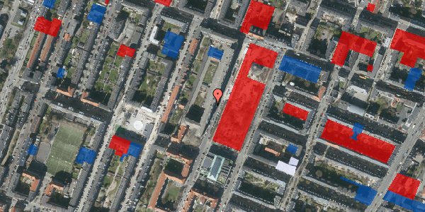 Jordforureningskort på Aksel Møllers Have 18, 1. tv, 2000 Frederiksberg