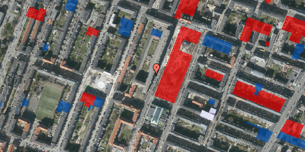 Jordforureningskort på Aksel Møllers Have 20, 3. tv, 2000 Frederiksberg