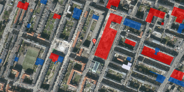 Jordforureningskort på Aksel Møllers Have 22, 3. tv, 2000 Frederiksberg