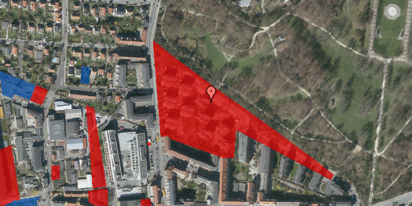 Jordforureningskort på Bag Søndermarken 37, 1. 4, 2000 Frederiksberg