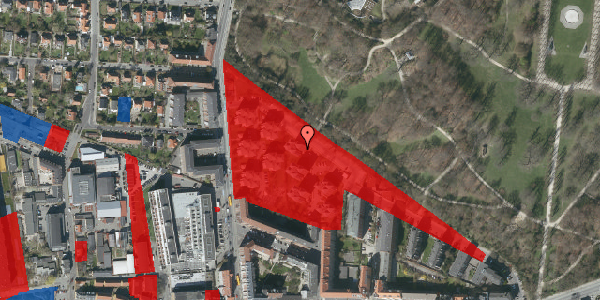 Jordforureningskort på Bag Søndermarken 37, 2. 4, 2000 Frederiksberg