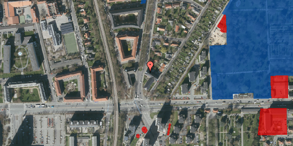 Jordforureningskort på Dalgas Boulevard 2, 2. 211, 2000 Frederiksberg