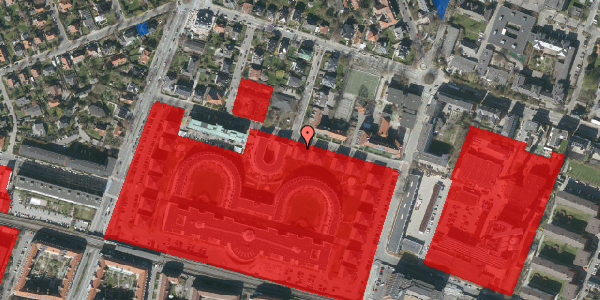 Jordforureningskort på Dalgas Have 16, 2. tv, 2000 Frederiksberg