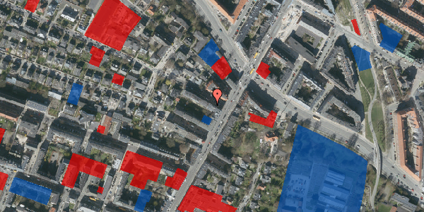 Jordforureningskort på Dronning Olgas Vej 1, 1. , 2000 Frederiksberg