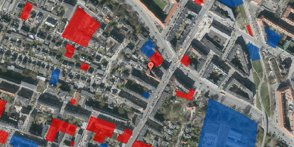 Jordforureningskort på Dronning Olgas Vej 2A, 1. tv, 2000 Frederiksberg