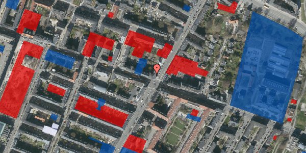 Jordforureningskort på Falkoner Alle 57, 4. th, 2000 Frederiksberg