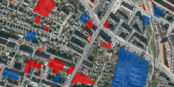 Jordforureningskort på Falkoner Alle 79, st. , 2000 Frederiksberg