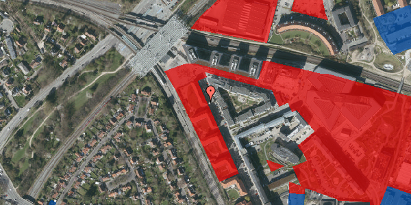 Jordforureningskort på Flintholm Alle 45, 2. th, 2000 Frederiksberg