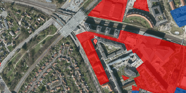 Jordforureningskort på Flintholm Alle 47, 1. th, 2000 Frederiksberg