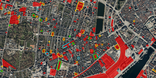 Jordforureningskort på Frederiksberg Alle 10, 1. , 1820 Frederiksberg C