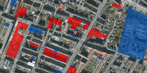 Jordforureningskort på Godthåbsvej 6, st. , 2000 Frederiksberg