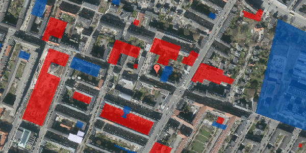 Jordforureningskort på Godthåbsvej 8A, st. th, 2000 Frederiksberg