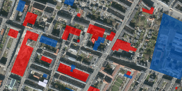 Jordforureningskort på Godthåbsvej 8B, st. , 2000 Frederiksberg