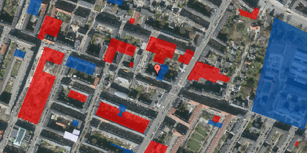 Jordforureningskort på Godthåbsvej 8, 3. th, 2000 Frederiksberg