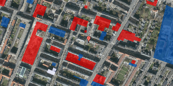 Jordforureningskort på Godthåbsvej 13C, st. , 2000 Frederiksberg