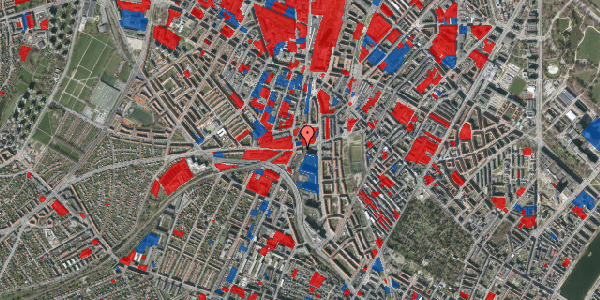 Jordforureningskort på Hillerødgade 27, 3. th, 2200 København N