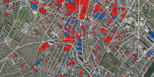 Jordforureningskort på Hillerødgade 38, 4. tv, 2200 København N