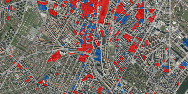 Jordforureningskort på Hillerødgade 40, 2. tv, 2200 København N