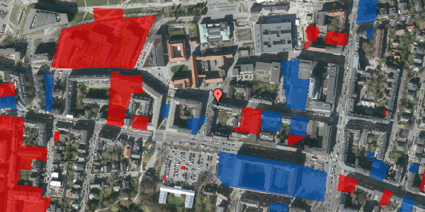 Jordforureningskort på Hospitalsvej 8B, 1. , 2000 Frederiksberg