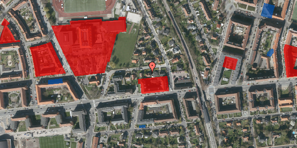 Jordforureningskort på Junggreensvej 5, 2000 Frederiksberg