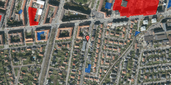 Jordforureningskort på Jyllandsvej 10, 1. mf, 2000 Frederiksberg