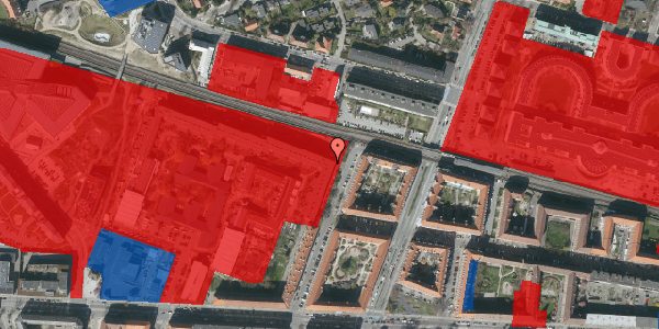 Jordforureningskort på Lauritz Sørensens Vej 47, 3. 10, 2000 Frederiksberg