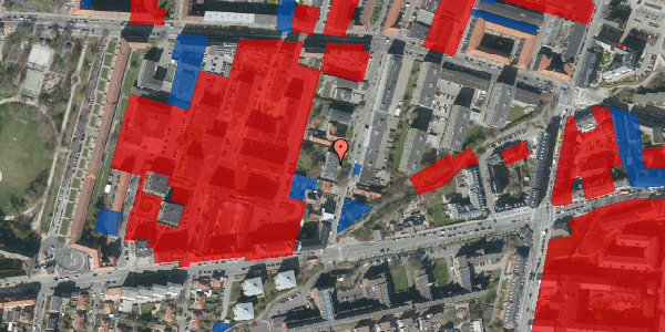 Jordforureningskort på Lindevangs Alle 5, kl. 1, 2000 Frederiksberg