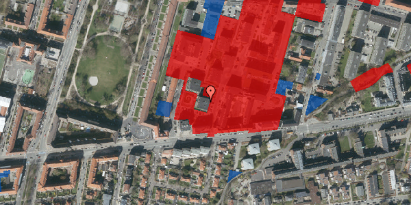 Jordforureningskort på Nimbusparken 1, 2. 2, 2000 Frederiksberg