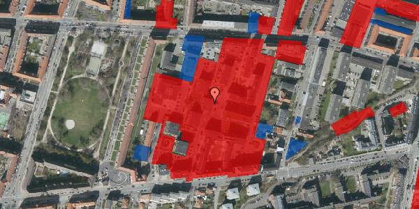 Jordforureningskort på Nimbusparken 7, st. 3, 2000 Frederiksberg