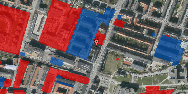 Jordforureningskort på Nordre Fasanvej 33C, st. 3, 2000 Frederiksberg