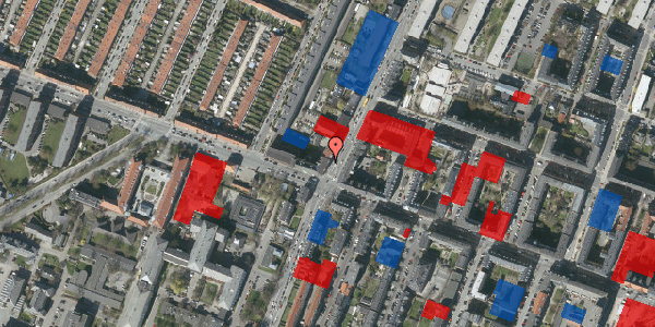 Jordforureningskort på Nordre Fasanvej 83, st. , 2000 Frederiksberg