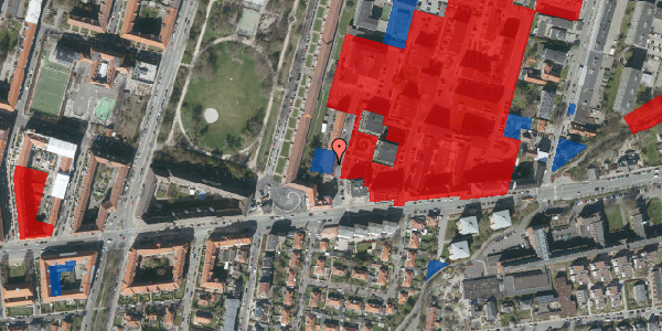 Jordforureningskort på H.V. Nyholms Vej 7, 4. , 2000 Frederiksberg