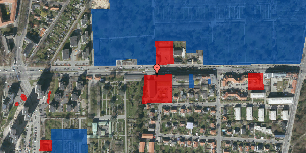 Jordforureningskort på Roskildevej 53, 1. 103, 2000 Frederiksberg