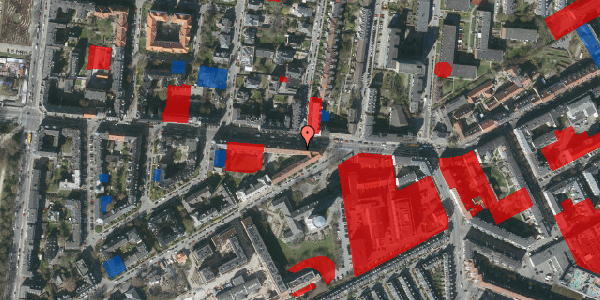 Jordforureningskort på Vesterbrogade 163, 4. tv, 1800 Frederiksberg C