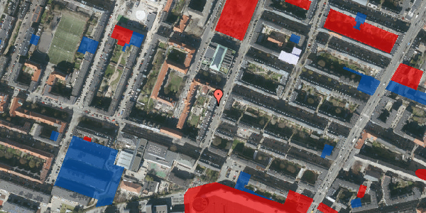 Jordforureningskort på Yrsavej 13, 3. , 2000 Frederiksberg