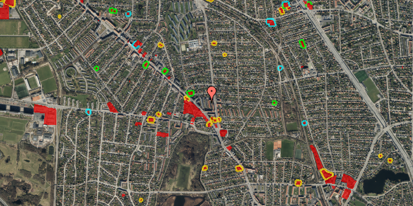 Jordforureningskort på Plantevej 21, 4. th, 2870 Dyssegård