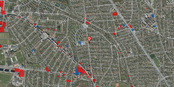 Jordforureningskort på Vangedevej 174, 2870 Dyssegård