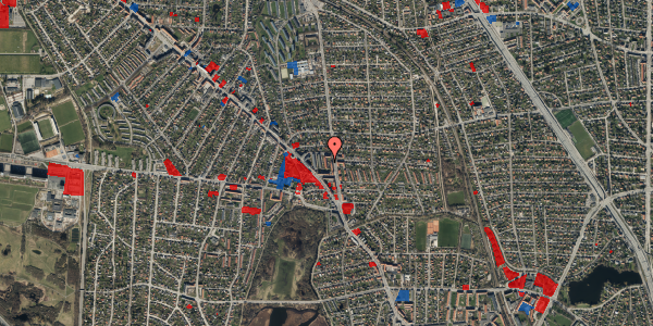 Jordforureningskort på Vangedevej 222B, 2. th, 2870 Dyssegård