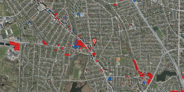 Jordforureningskort på Vangedevej 223, st. th, 2870 Dyssegård