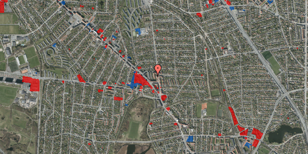 Jordforureningskort på Vangedevej 224A, 1. th, 2870 Dyssegård