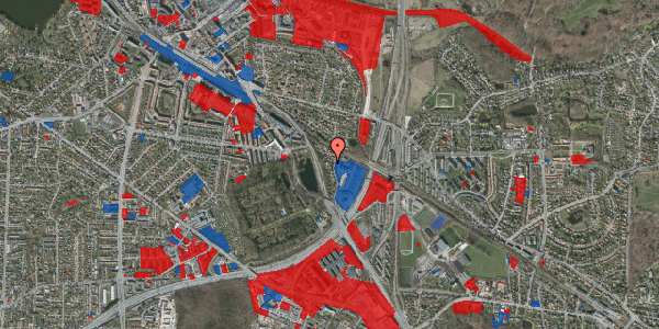 Jordforureningskort på Vinagervej 23, 2800 Kongens Lyngby