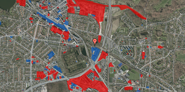 Jordforureningskort på Vinagervej 30, 2800 Kongens Lyngby