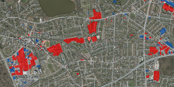 Jordforureningskort på Einarsvej 92, 2800 Kongens Lyngby