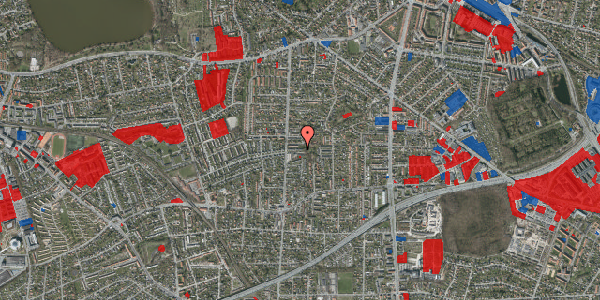 Jordforureningskort på Elledalen 23, 2800 Kongens Lyngby