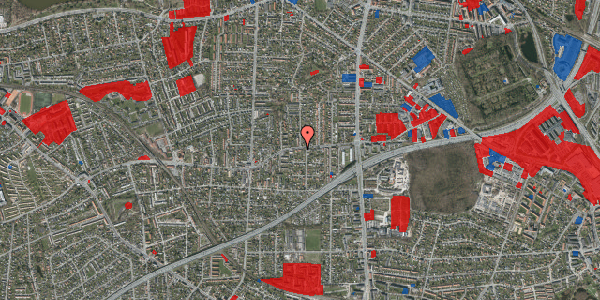 Jordforureningskort på Gammelmosevej 143, 2800 Kongens Lyngby